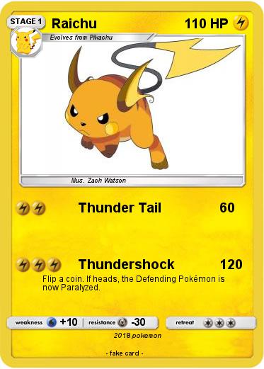 Pokemon Raichu