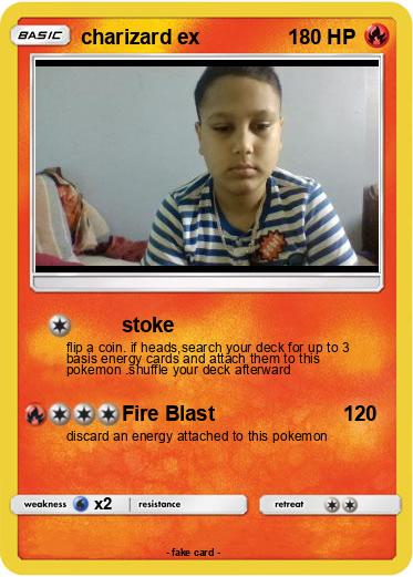 Pokemon charizard ex