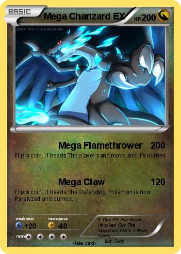 Pokemon Mega Charizard EX