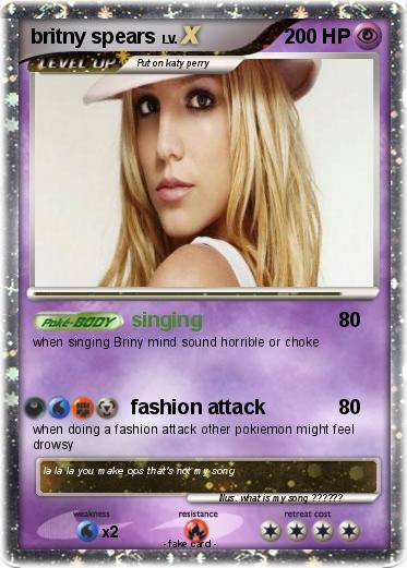Pokemon britny spears