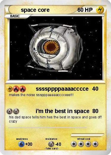 Pokemon space core