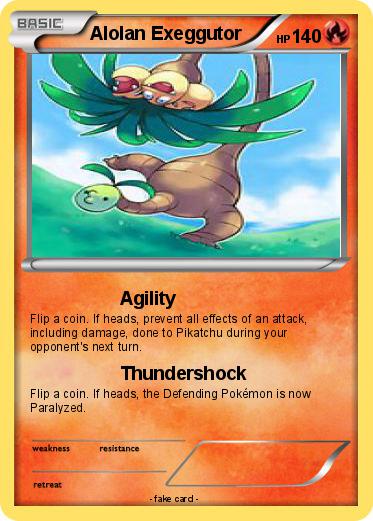 Pokemon Alolan Exeggutor