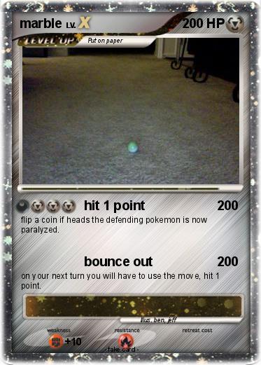 Pokemon marble