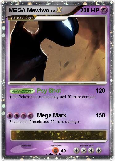 Pokemon MEGA Mewtwo
