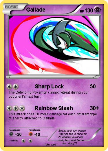 Pokemon Gallade