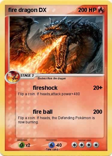 Pokemon fire dragon DX