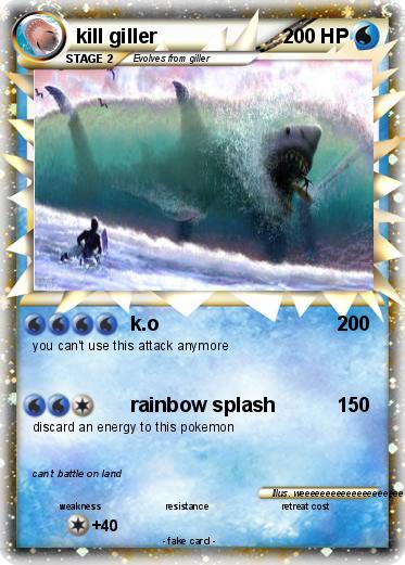 Pokemon kill giller