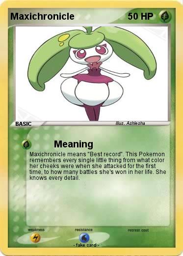 Pokemon Maxichronicle