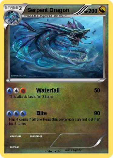 Pokemon Serpent Dragon