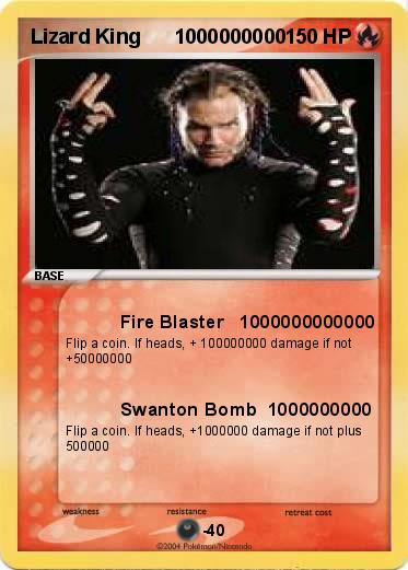 Pokemon Lizard King      1000000000