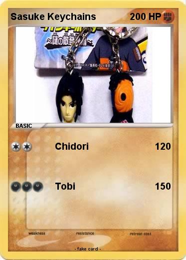 Pokemon Sasuke Keychains