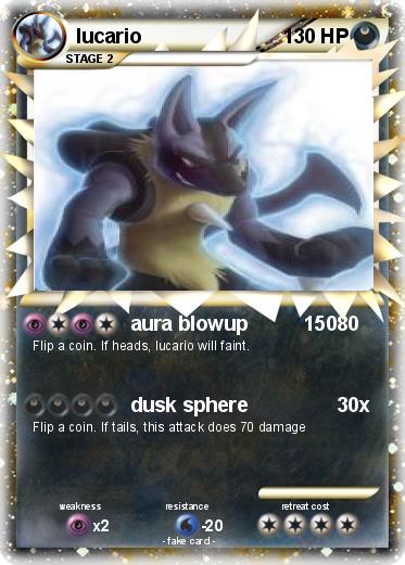 Pokemon lucario