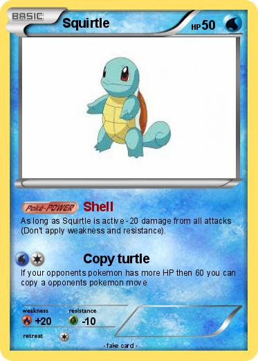 Pokemon Squirtle