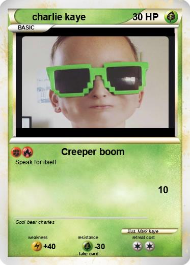 Pokemon charlie kaye