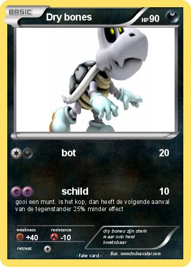 Pokemon Dry bones