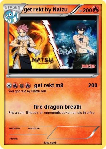 Pokemon get rekt by Natzu