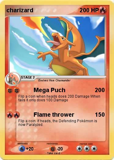 Pokemon charizard