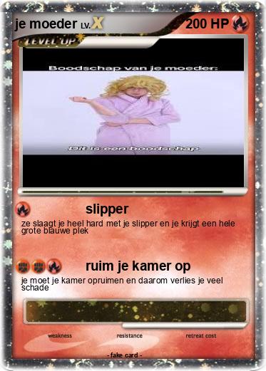 Pokemon je moeder