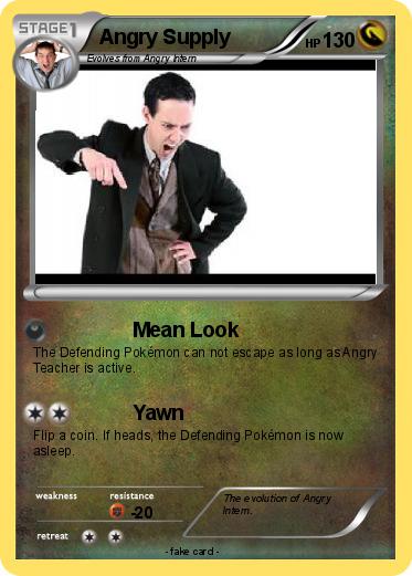 Pokemon Angry Supply