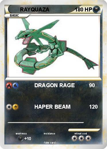 Pokemon RAYQUAZA