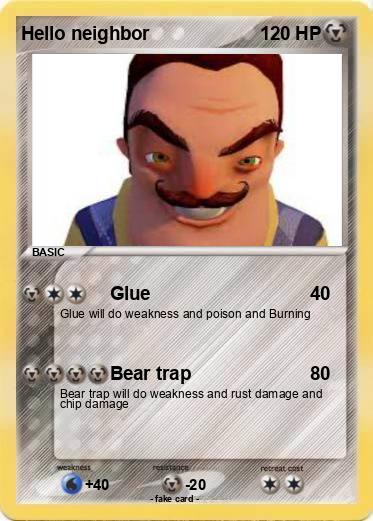 Pokemon Hello neighbor
