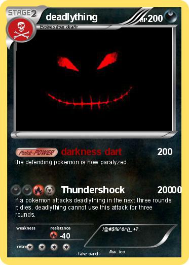 Pokemon deadlything