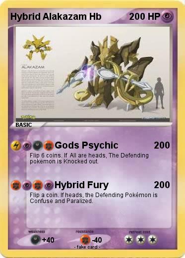 Pokemon Hybrid Alakazam Hb