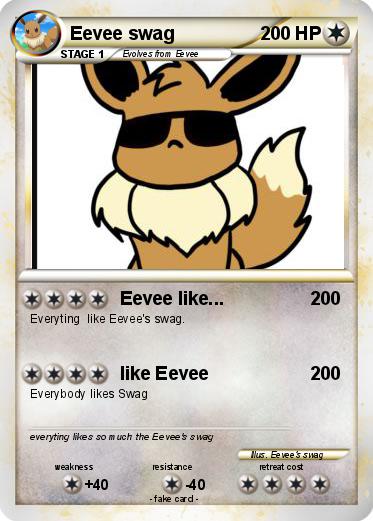 Pokemon Eevee swag