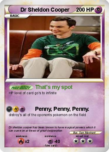 Pokemon Dr Sheldon Cooper