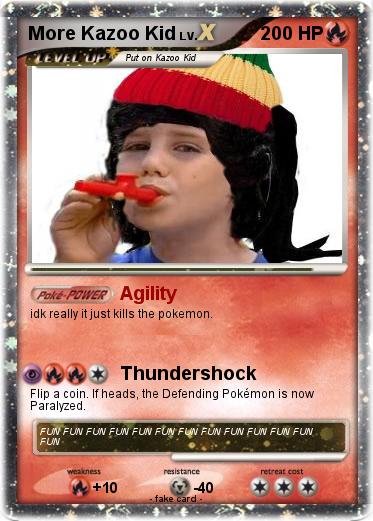 Pokemon More Kazoo Kid