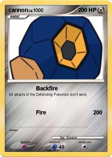 Pokemon cannon