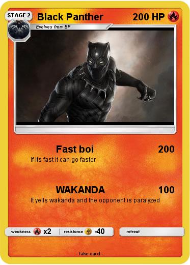 Pokemon Black Panther