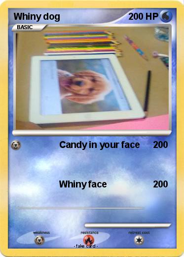 Pokemon Whiny dog