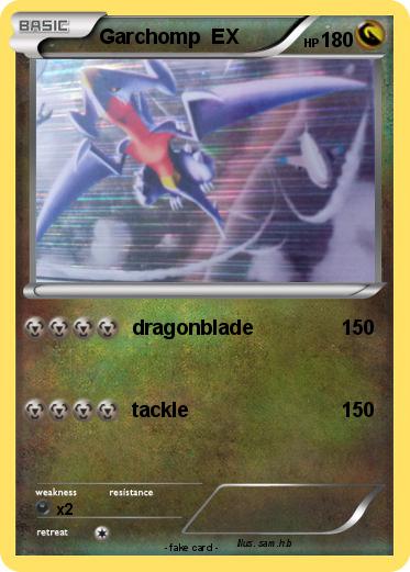 Pokemon Garchomp  EX