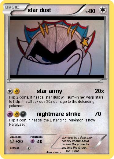 Pokemon star dust