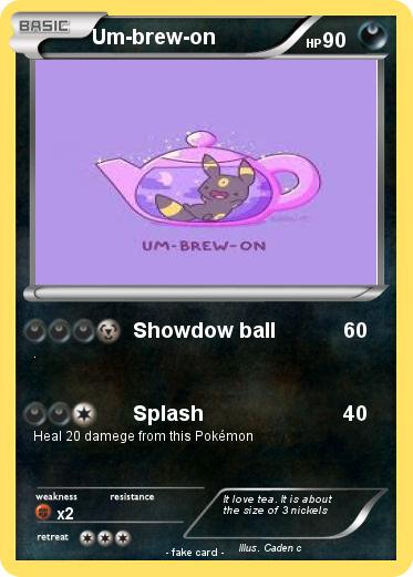 Pokemon Um-brew-on