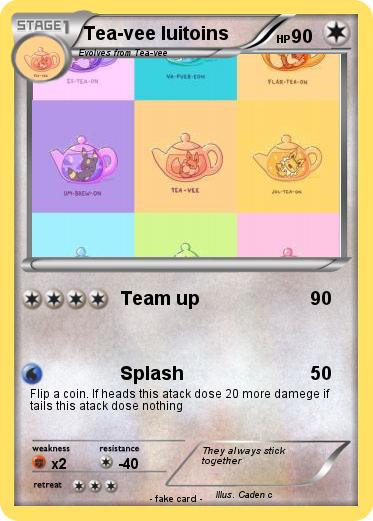 Pokemon Tea-vee luitoins