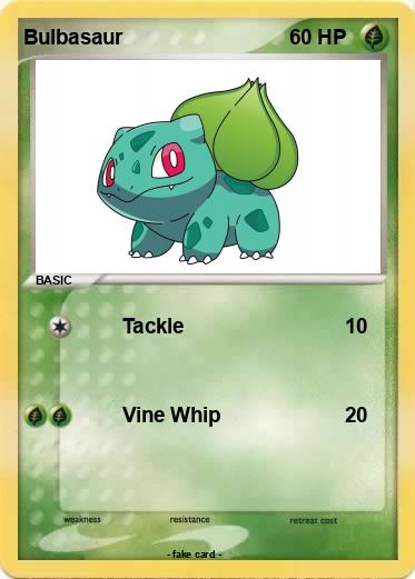 Pokemon Bulbasaur
