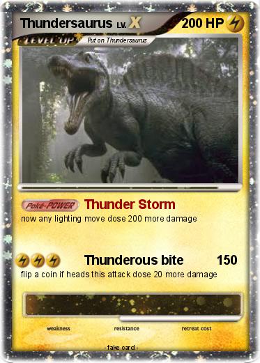 Pokemon Thundersaurus
