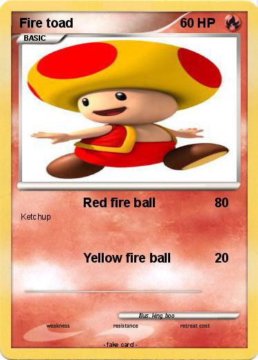 Pokemon Fire toad