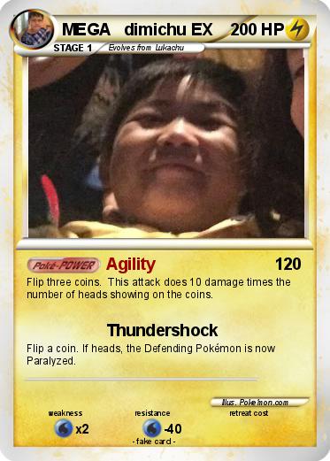 Pokemon MEGA   dimichu EX