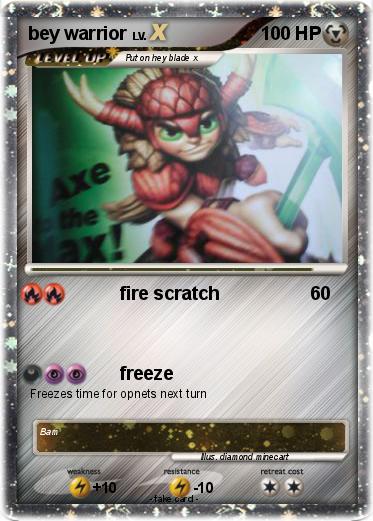 Pokemon bey warrior
