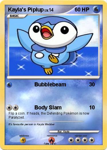 Pokemon Kayla's Piplup