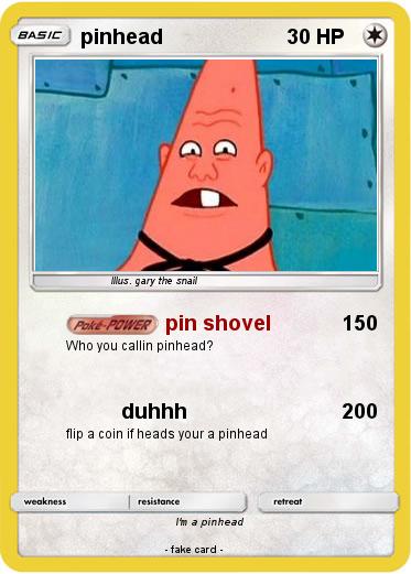 Pokemon pinhead
