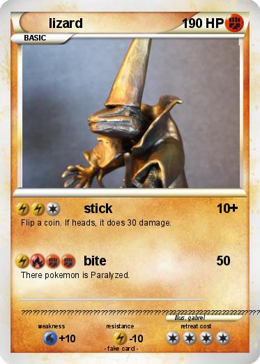 Pokemon lizard
