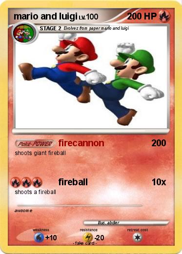 Pokemon mario and luigi