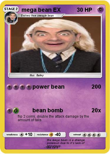 Pokemon mega bean EX