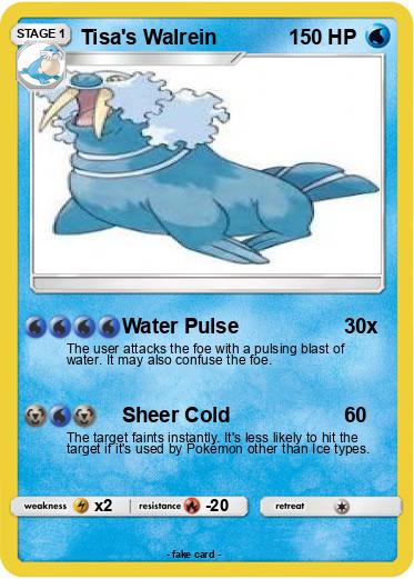 Pokemon Tisa's Walrein