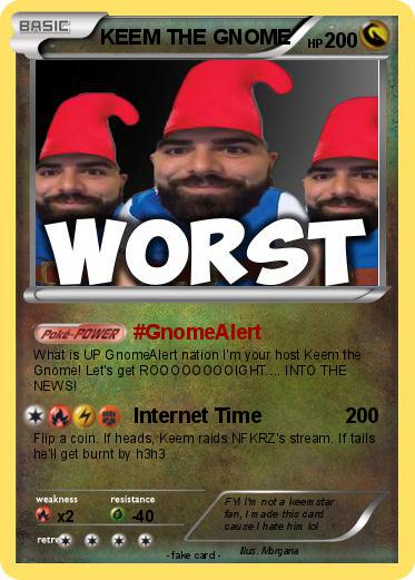 Pokemon KEEM THE GNOME
