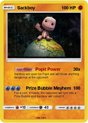 Pokemon Sackboy
